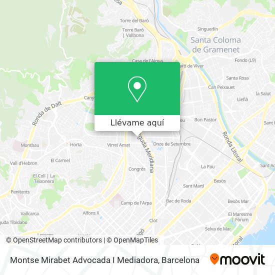 Mapa Montse Mirabet Advocada I Mediadora