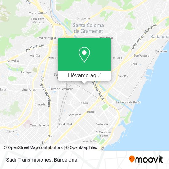 Mapa Sadi Transmisiones