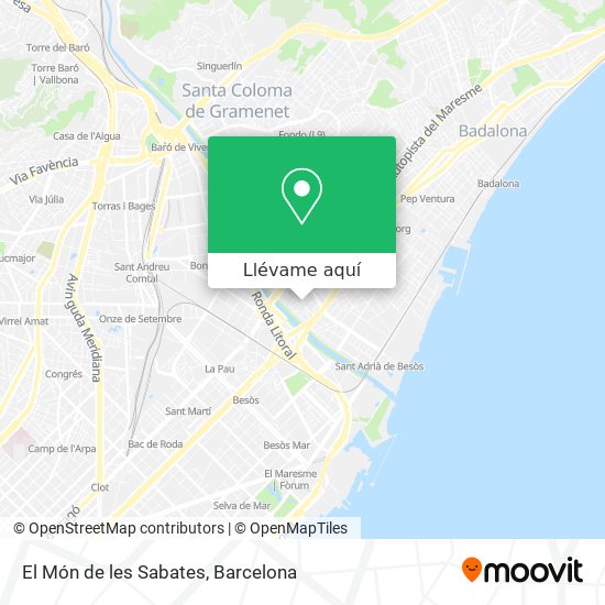Mapa El Món de les Sabates