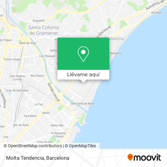 Mapa Molta Tendencia