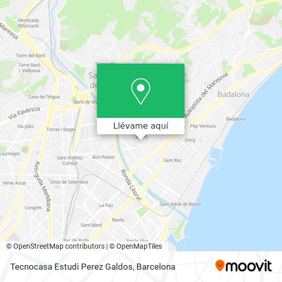 Mapa Tecnocasa Estudi Perez Galdos