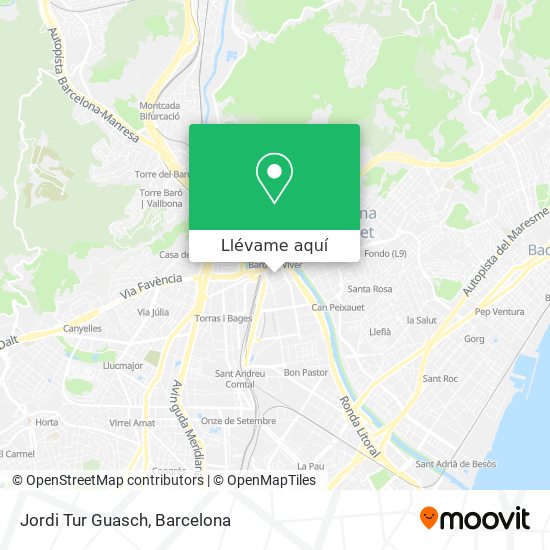 Mapa Jordi Tur Guasch