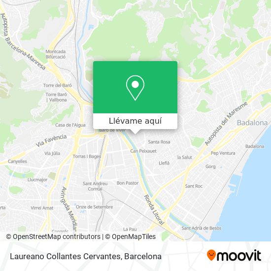 Mapa Laureano Collantes Cervantes
