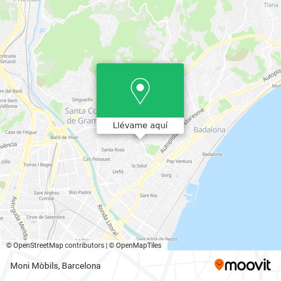 Mapa Moni Mòbils