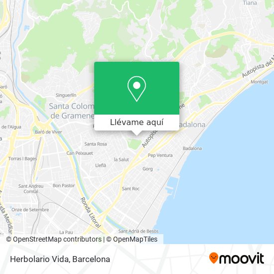 Mapa Herbolario Vida
