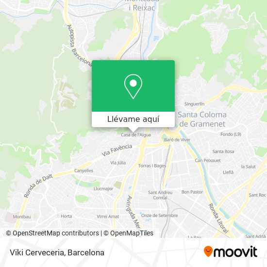 Mapa Viki Cerveceria