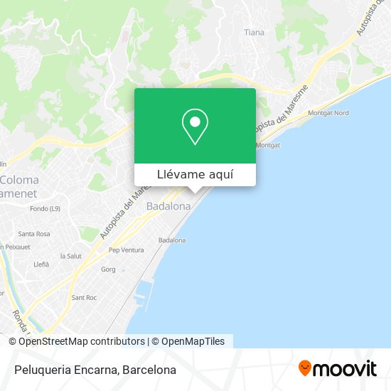 Mapa Peluqueria Encarna