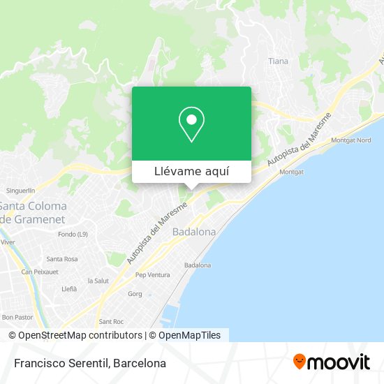 Mapa Francisco Serentil