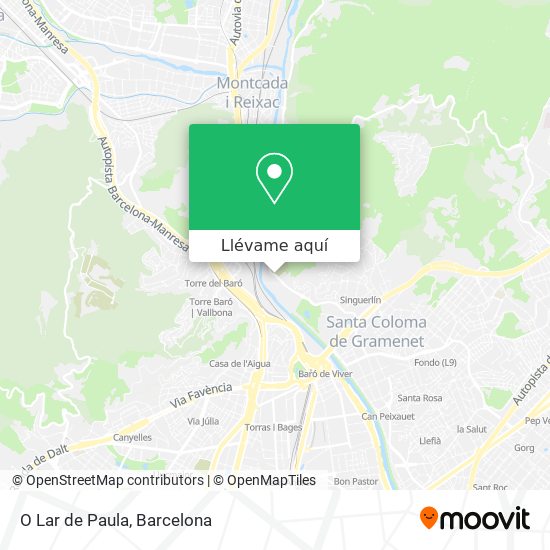 Mapa O Lar de Paula