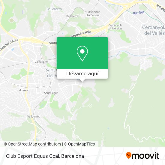 Mapa Club Esport Equus Ccal