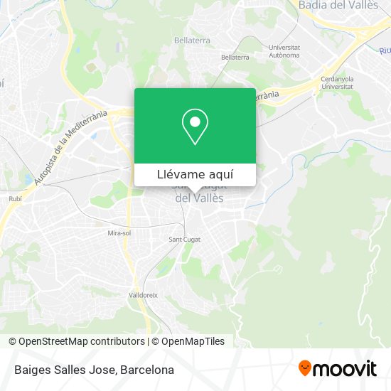 Mapa Baiges Salles Jose