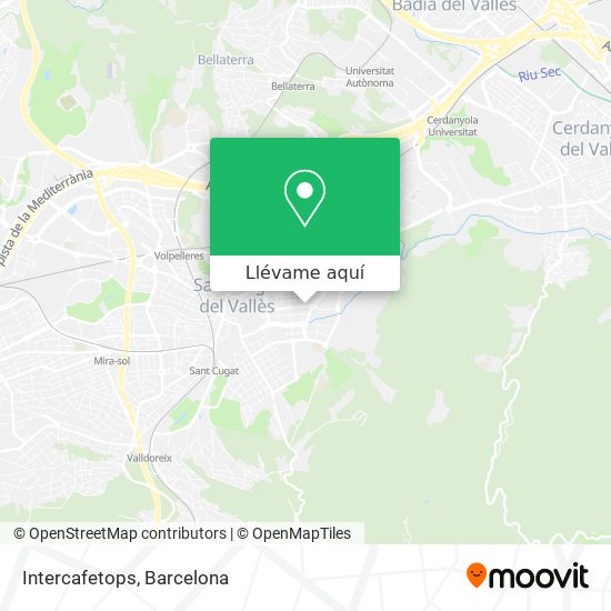 Mapa Intercafetops