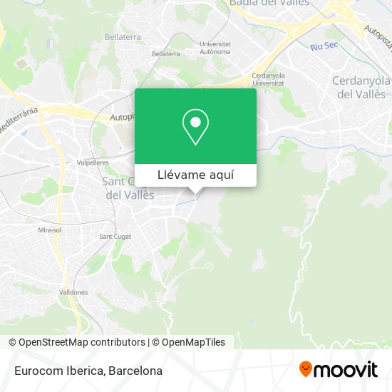 Mapa Eurocom Iberica