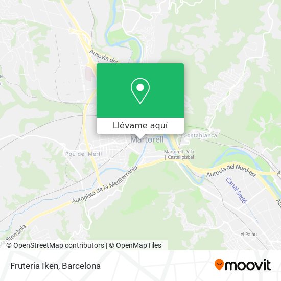 Mapa Fruteria Iken