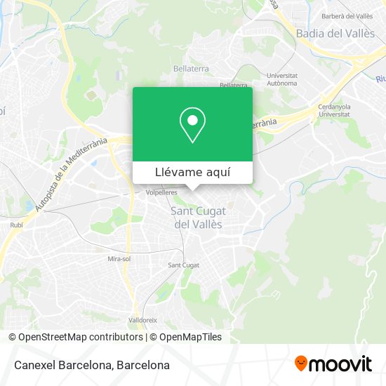 Mapa Canexel Barcelona