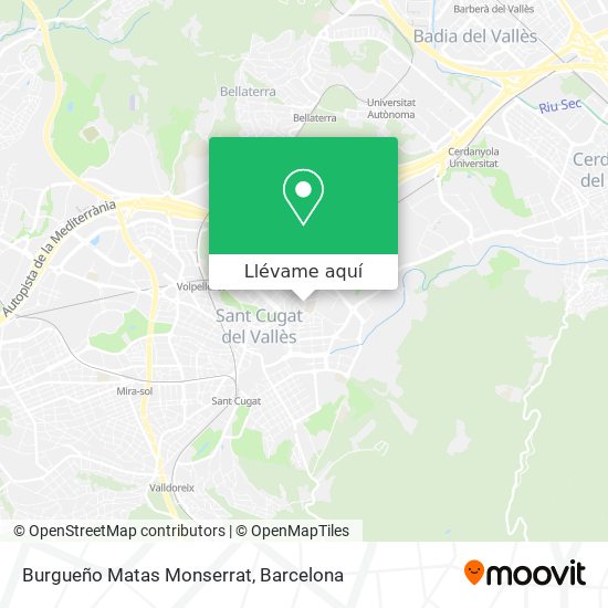 Mapa Burgueño Matas Monserrat