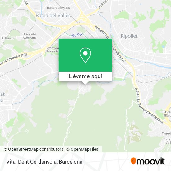 Mapa Vital Dent Cerdanyola