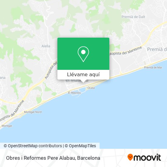 Mapa Obres i Reformes Pere Alabau