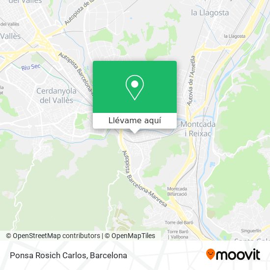 Mapa Ponsa Rosich Carlos