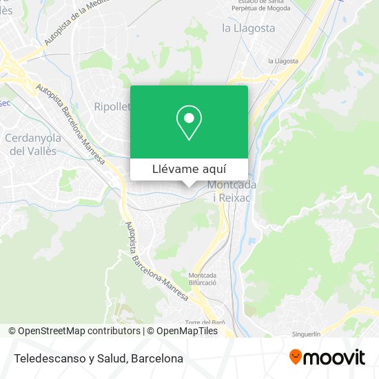 Mapa Teledescanso y Salud