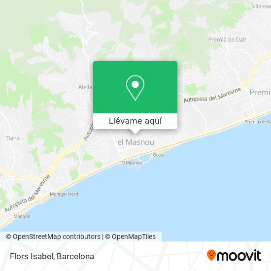 Mapa Flors Isabel