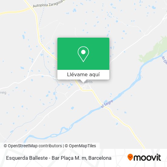 Mapa Esquerda Balleste - Bar Plaça M. m