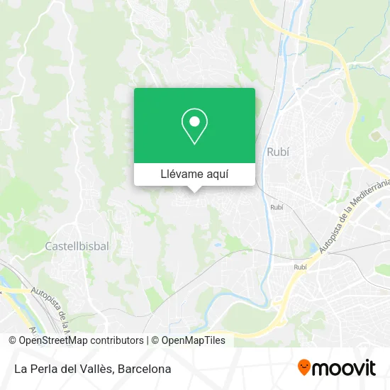 Mapa La Perla del Vallès