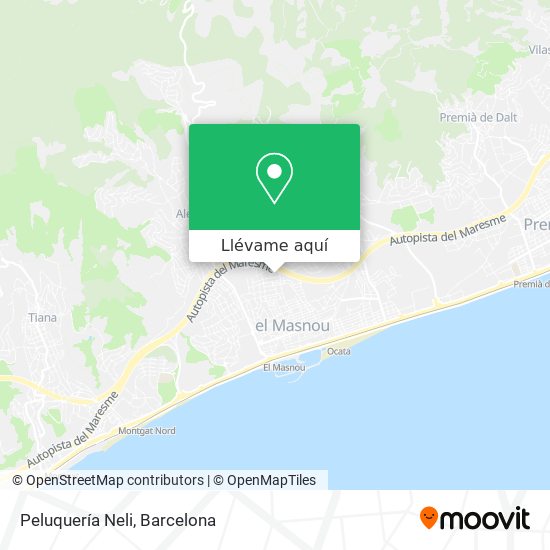 Mapa Peluquería Neli