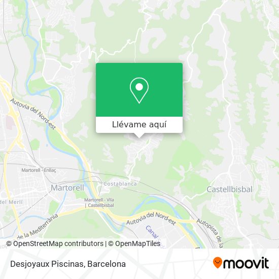 Mapa Desjoyaux Piscinas