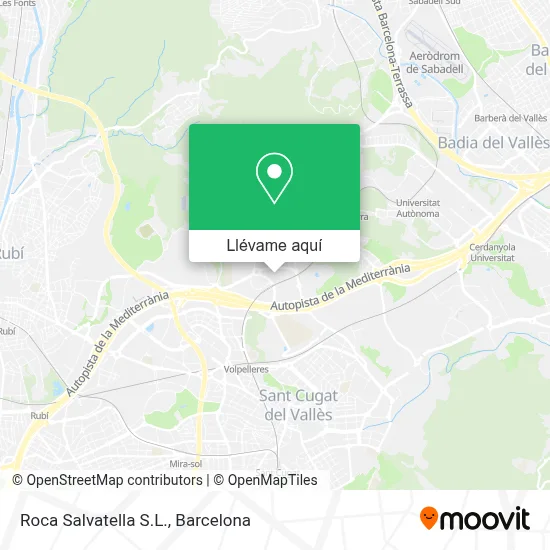 Mapa Roca Salvatella S.L.