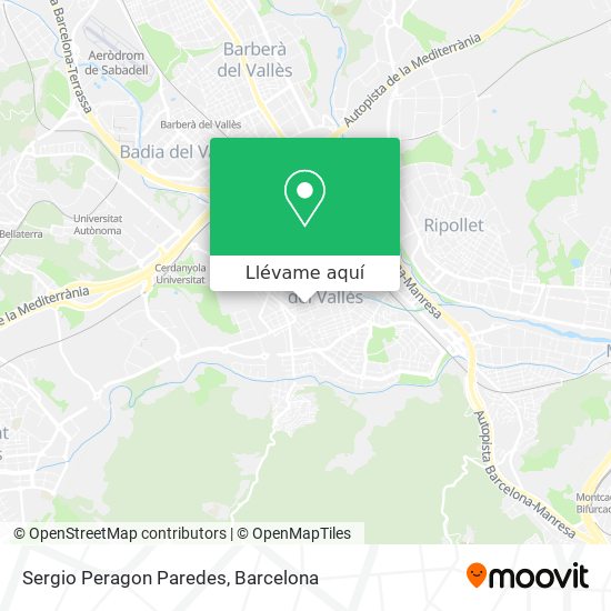 Mapa Sergio Peragon Paredes