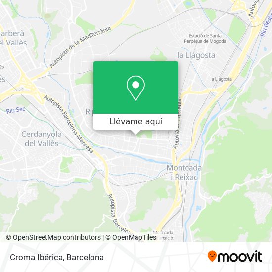 Mapa Croma Ibérica