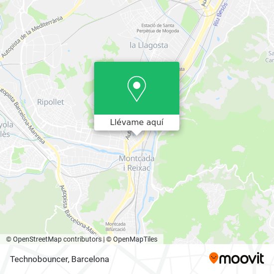 Mapa Technobouncer