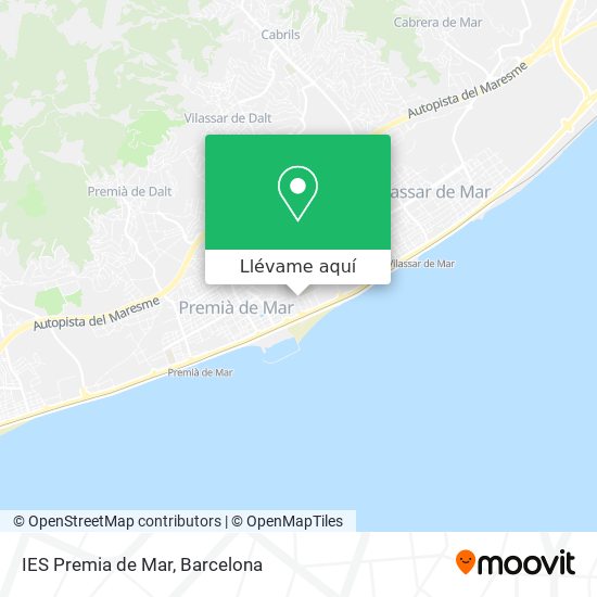 Mapa IES Premia de Mar