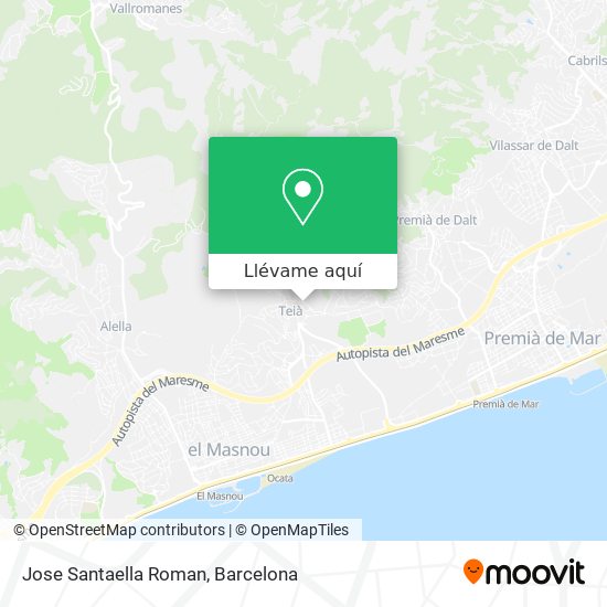 Mapa Jose Santaella Roman