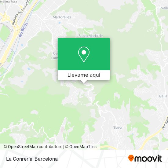 Mapa La Conrería