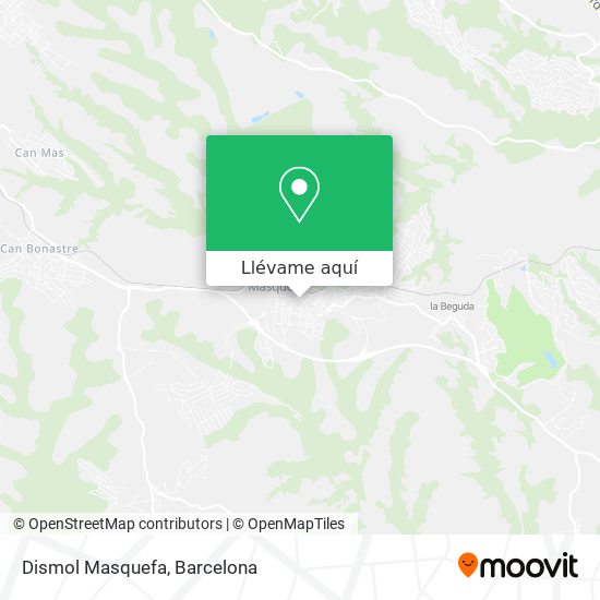 Mapa Dismol Masquefa