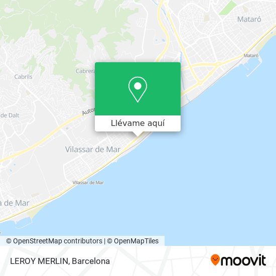 Mapa LEROY MERLIN