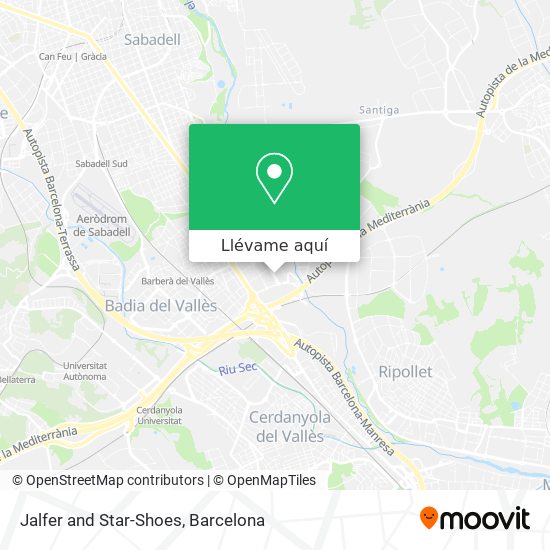 Mapa Jalfer and Star-Shoes