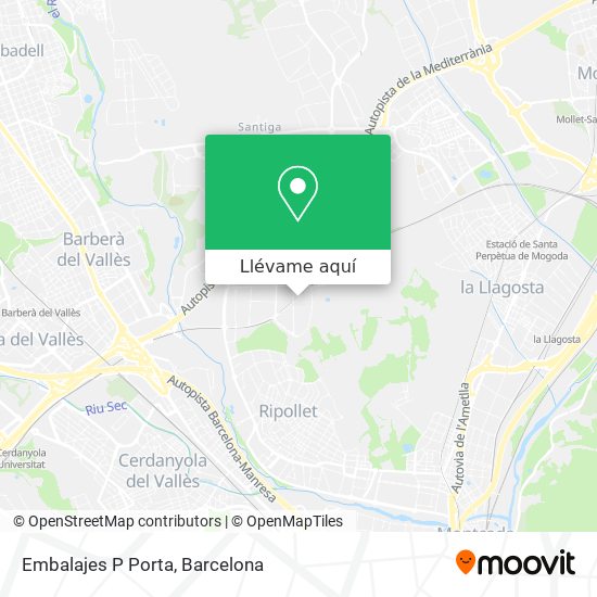 Mapa Embalajes P Porta