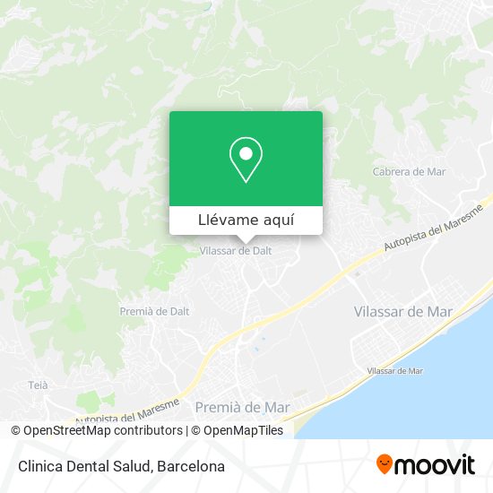 Mapa Clinica Dental Salud