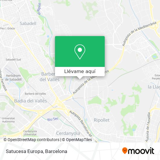 Mapa Satucesa Europa