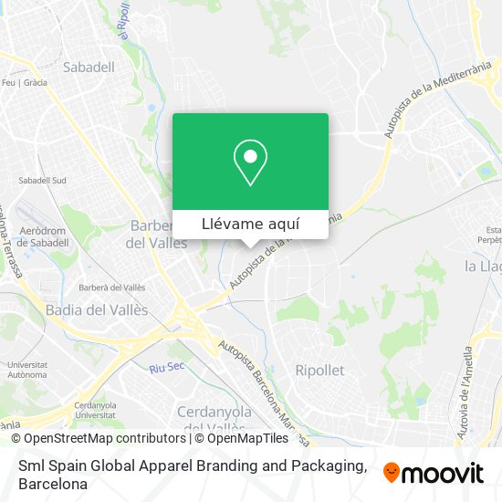 Mapa Sml Spain Global Apparel Branding and Packaging