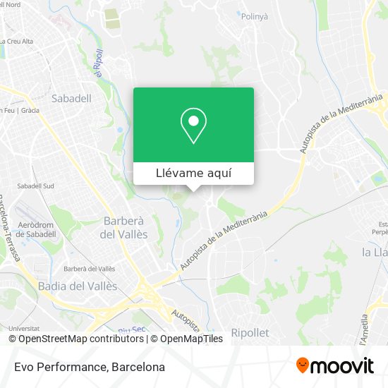 Mapa Evo Performance