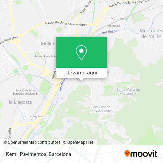 Mapa Kemil Pavimentos