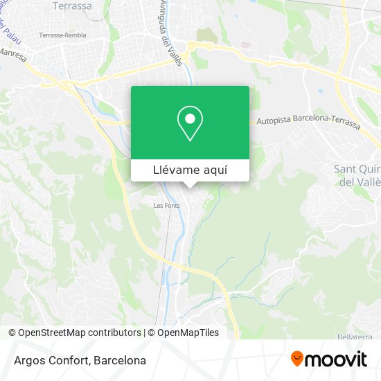 Mapa Argos Confort