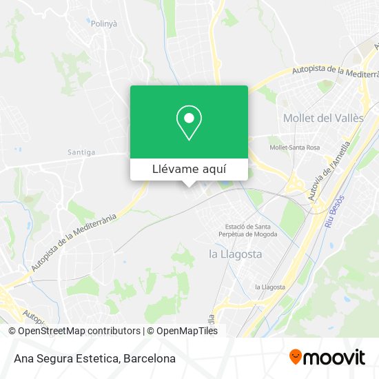 Mapa Ana Segura Estetica