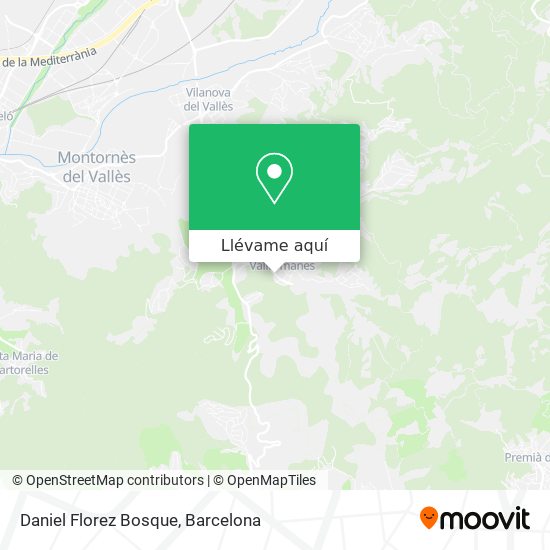 Mapa Daniel Florez Bosque