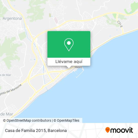 Mapa Casa de Familia 2015