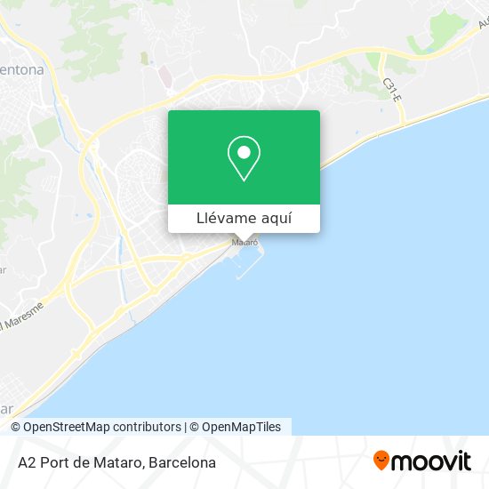 Mapa A2 Port de Mataro